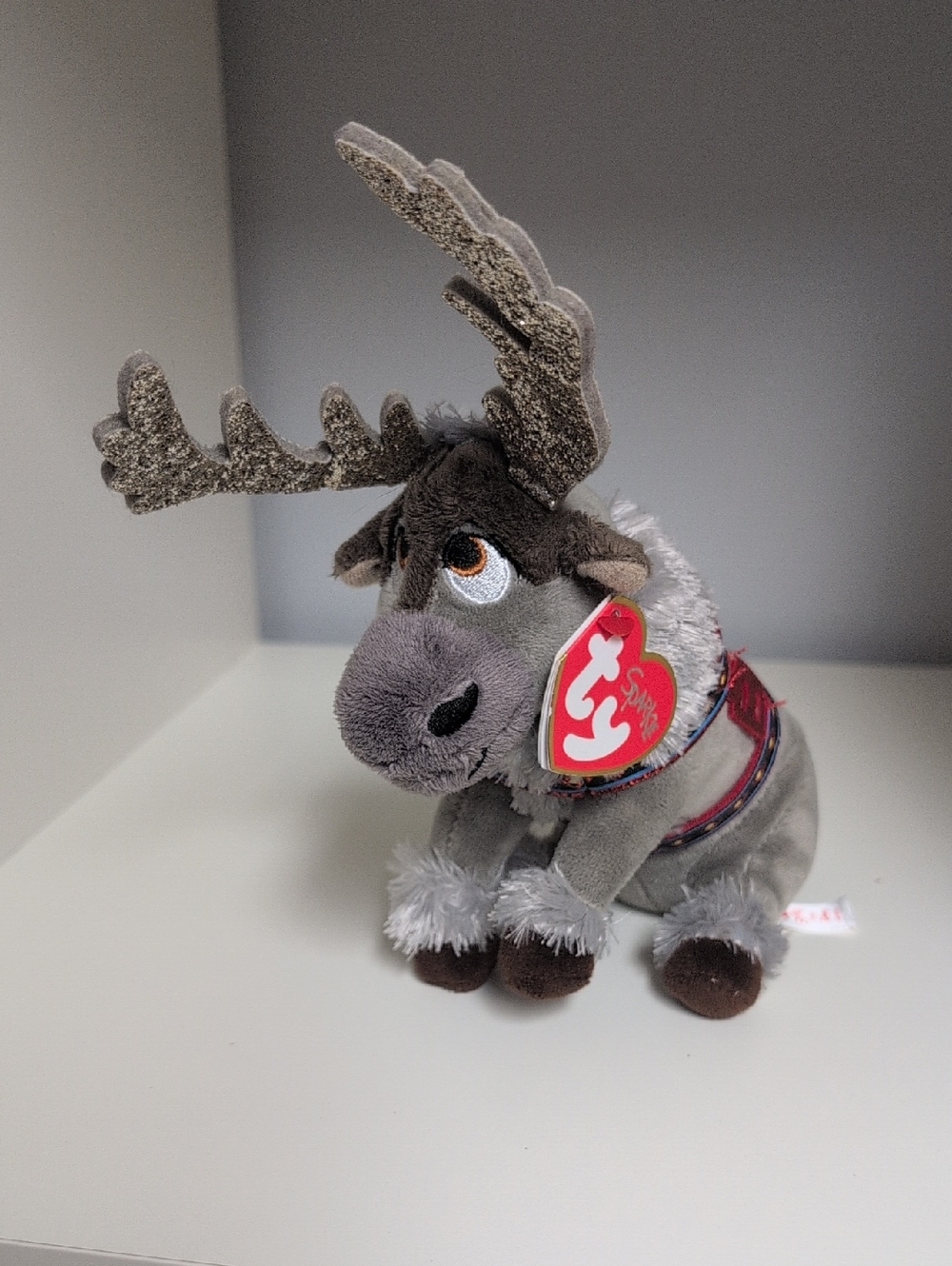 💜2/$20💜 Disney Ty Sparkle Sven 6" Plush BNWT Collectible Frozen